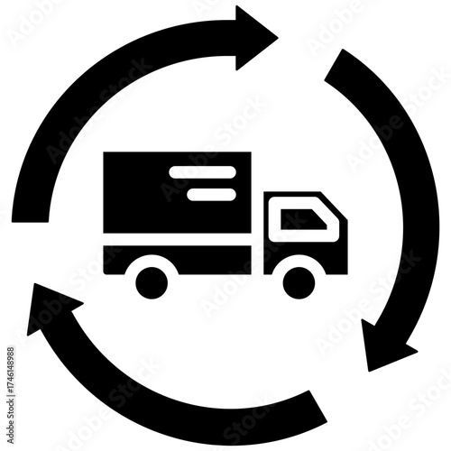 Reverse Logistics Icon
