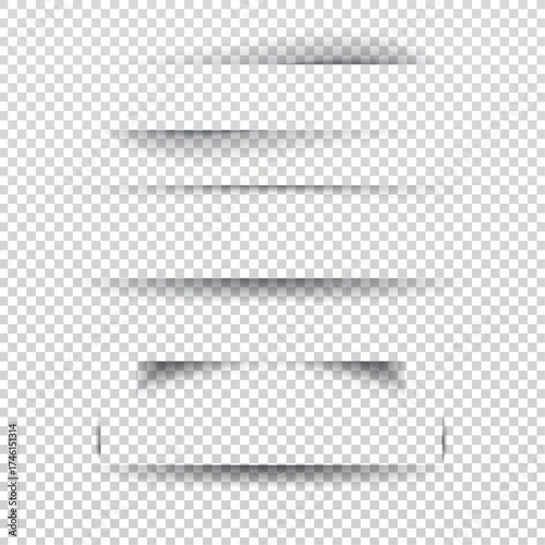 Collection of decorative page dividers and borders with colorful elements