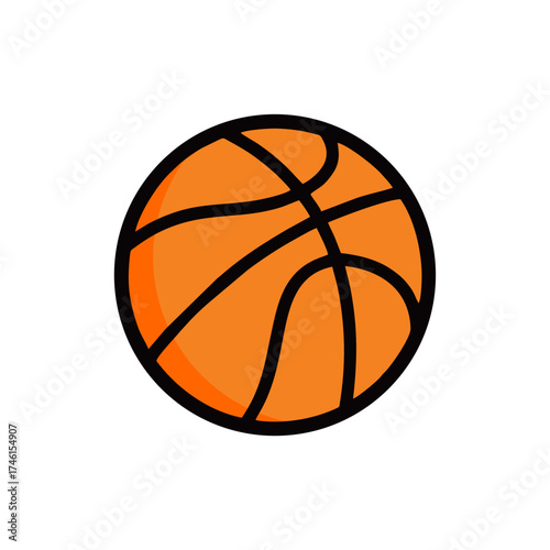 basket ball iicon vector design