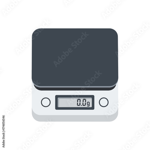 Modern digital kitchen scale for precise measuring and portion control