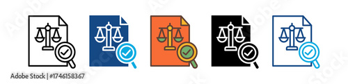 Ethical Compliance multiple icon