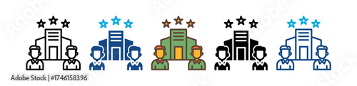 Corporate Values multiple icon