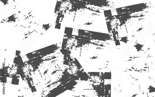 Vector new style halftone dots modern grunge texture.Vector Grunge Texture.Dirty monochrome pattern of the old worn surface.