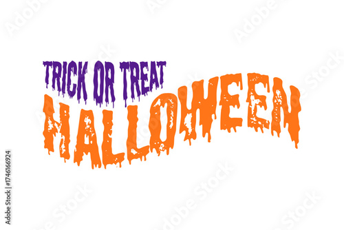 Halloween - ハロウィンHalloweenの文字の、よく目立つロゴマーク
