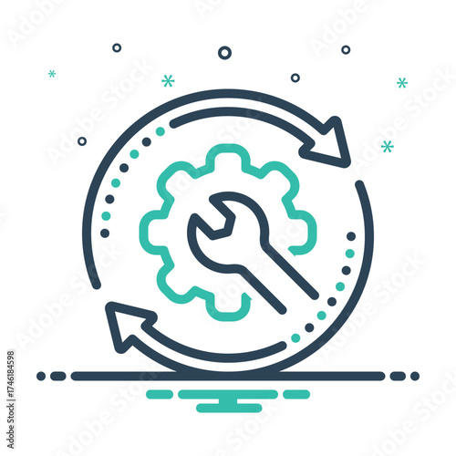 Mix icon for productivity tools