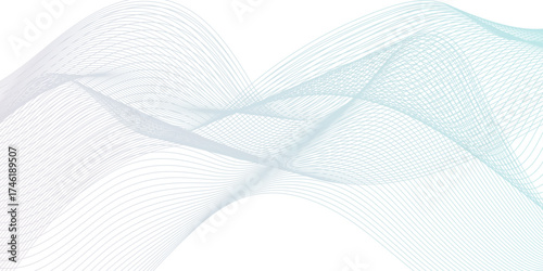 Modern digital technology design for Abstract Background. Abstract mesh glowing curved lines and modern wave design. mesh music and sound creative design.	