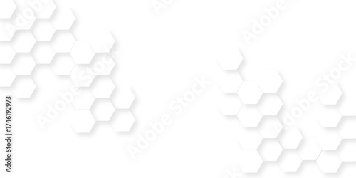 Abstract background with hexagon. Abstract background with honeycombs seamless pattern hexagon. Modern simple style hexagonal graphic concept.