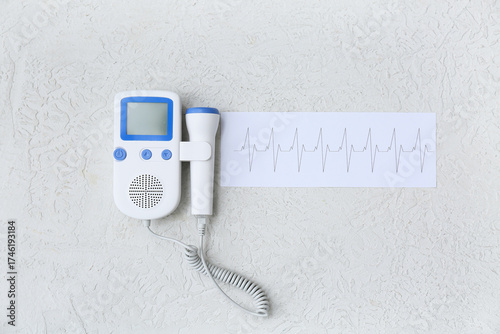 Fetal doppler with cardiogr...