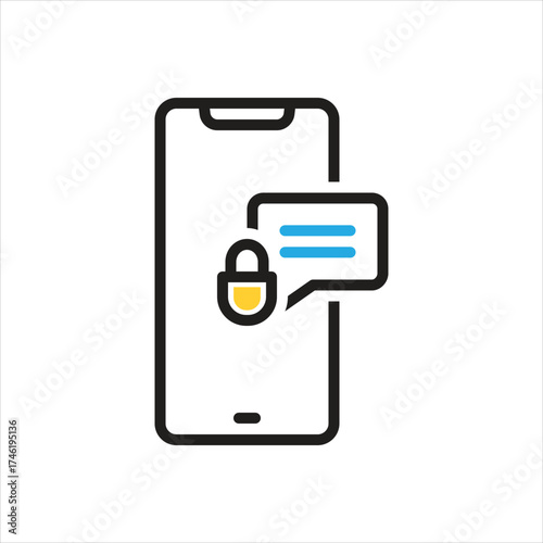 Multi color icon for private