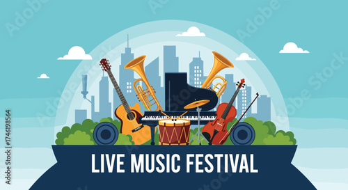 Celebrate the magic of live music performances with talented artists.
