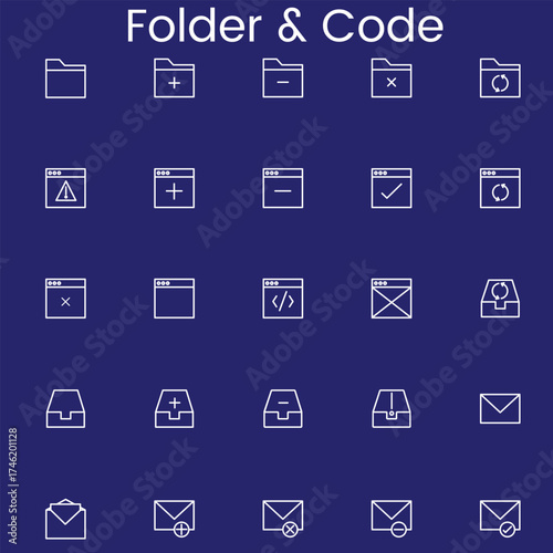 Web icon set. Website set icon vector. for computer and mobile,web mega icon set.