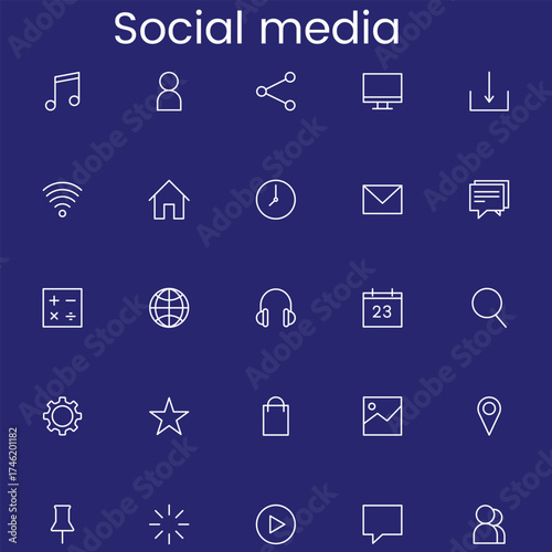 Web icon set. Website set icon vector. for computer and mobile,web mega icon set.
