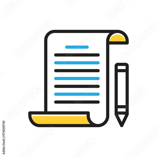 Multi color icon for assignment