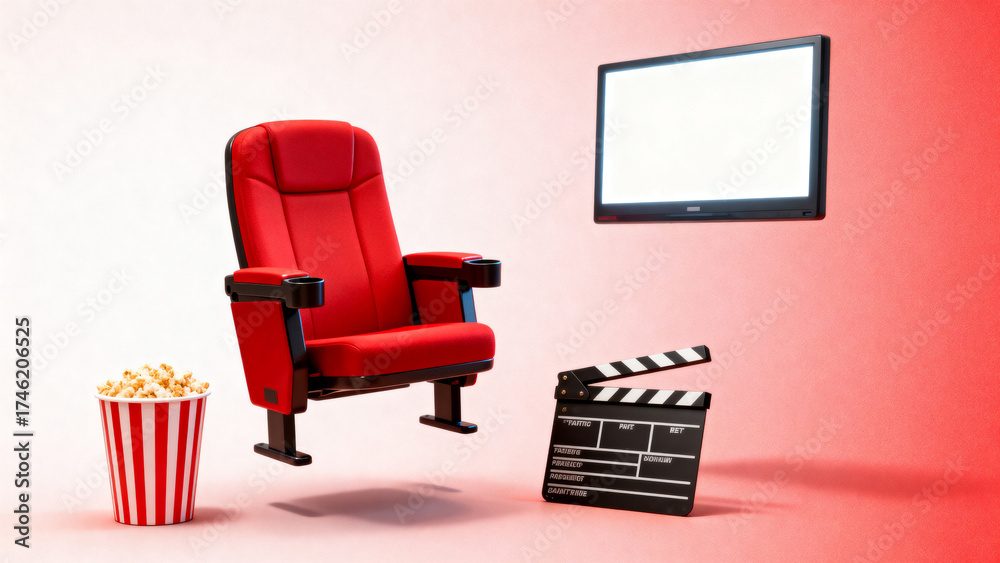 Obraz premium Cinema essentials setup