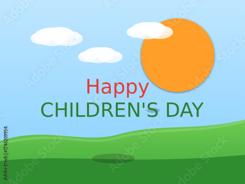 Happy Children's Day Greeting Card