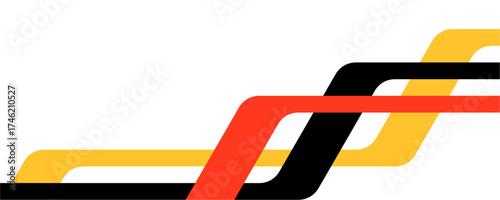 Car decal wrap design vector. Graphic abstract stripe racing background kit designs for vehicle, race car, rally and livery	
