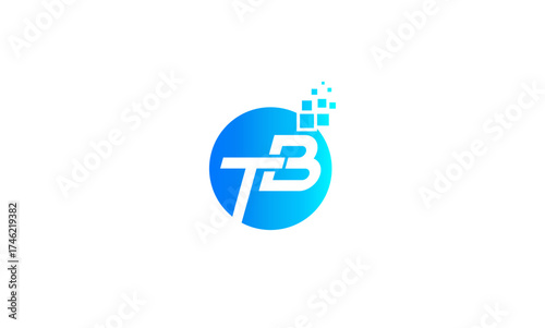 TB initial letters, monogram logo