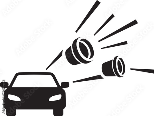 Vehicle Alert Icon