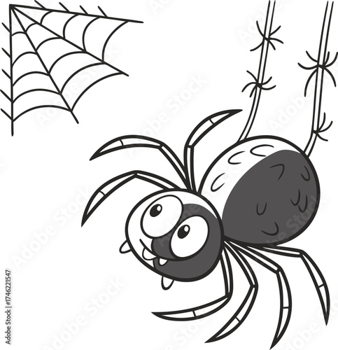 Adorable Spider for Fun Learning