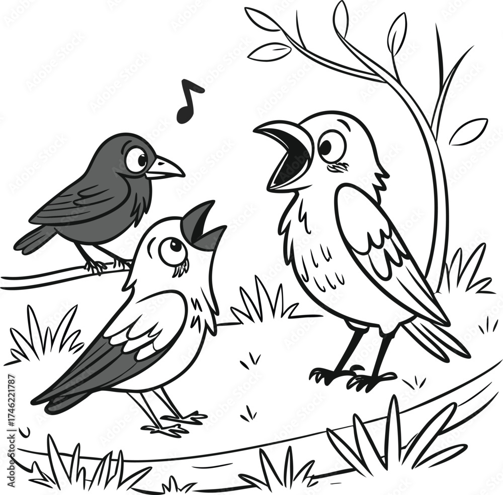 Fototapeta premium Charming Creature in Simple Shades