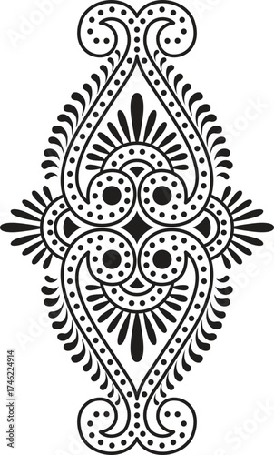 Abstract background with a geometric construction white background pattern