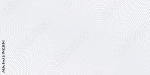 Simple nice grey background with dynamic circle modern pattern white good illustrations vector gradient