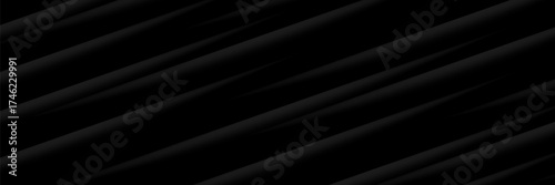 Paper sheet shadow effect. 3D line edge shape. Transparent realistic sheet dividers. Web banner vector drop soft shadows.