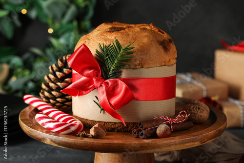 Stand with sweet Christmas ...