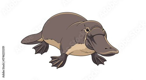 Illustration of a Platypus.