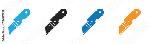 Scalpel icon Black and white outline vector,Scalpel icon. medical surgical surgery tool equipment use by doctor for postmortem body cut. 