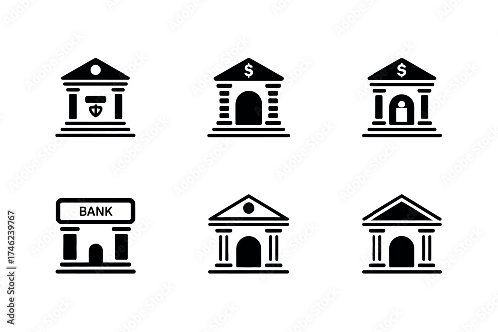 Fototapeta premium Bank Architecture Design