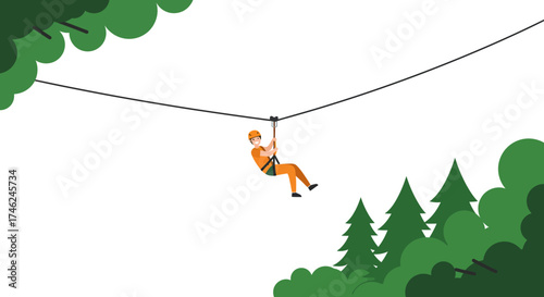 Ziplining Adventure A Thrilling Ride Through the Forest Canopy