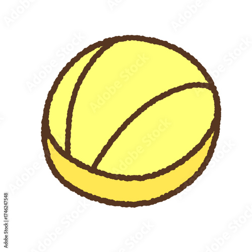 手書き風のアイコン　水泳帽