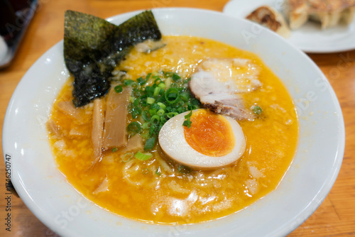 Soy Sauce Ramen in Pork Bone Broth