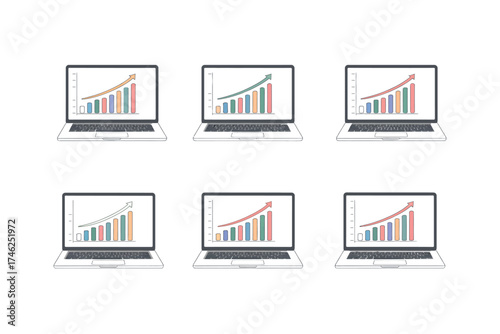 Office Laptop Graphic