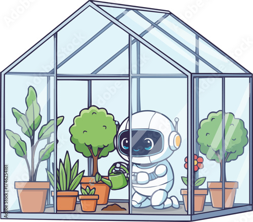 Robot in Greenhouse