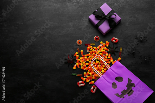 Paper bag, gift box and tas...