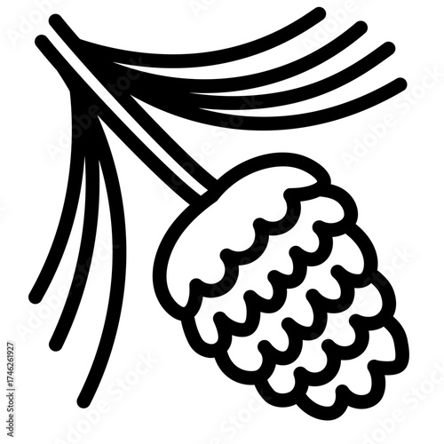 Pine Cone Icon