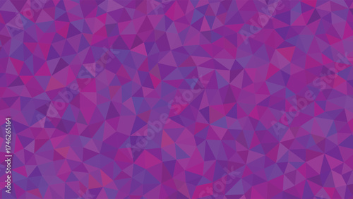 Abstract purple geometric background polygonal mosaic pattern vector illustration for wallpaper and 