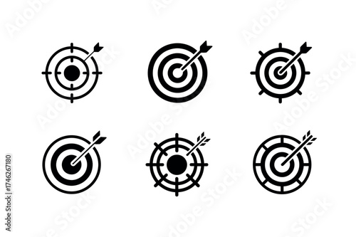 Target Arrow Minimal Symbol