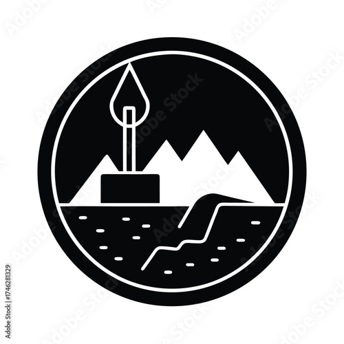 Archaeological Discovery Icon Design