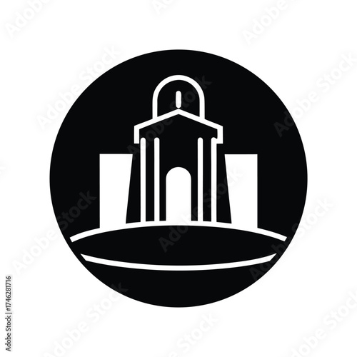 Archaeological Icon Minimal Design