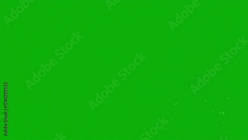 A versatile bright green screen background for video production and special effects design, a blank chroma key backdrop for creative compositing