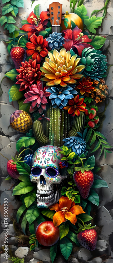 Fototapeta premium cinco de mayo event. traditional holiday of mexican