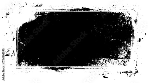 Black patches graphic color strokes background designs effect element. Vector art