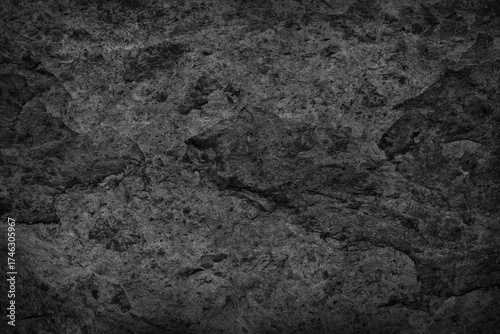 Old background texture of black wall