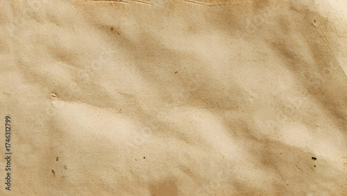 Vintage old paper with clipping path