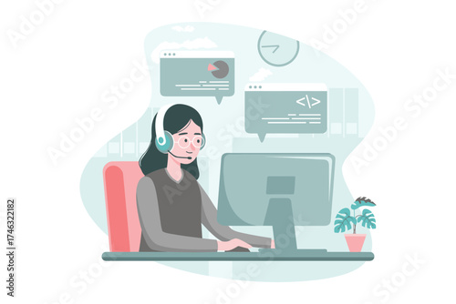 1951-woman-working-as-an-it-support