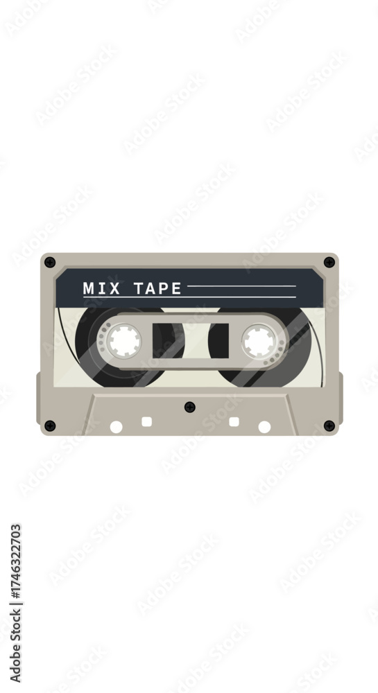 Fototapeta premium Vintage Cassette Tape Mix Tape.