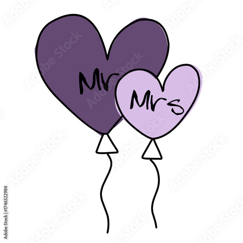 Mr n mrs baloon